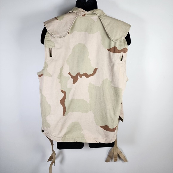 Military PASGT Vest Flak Cover Camouflage Desert 3-Color Camo SMALL / MEDIUM - Picture 6 of 15